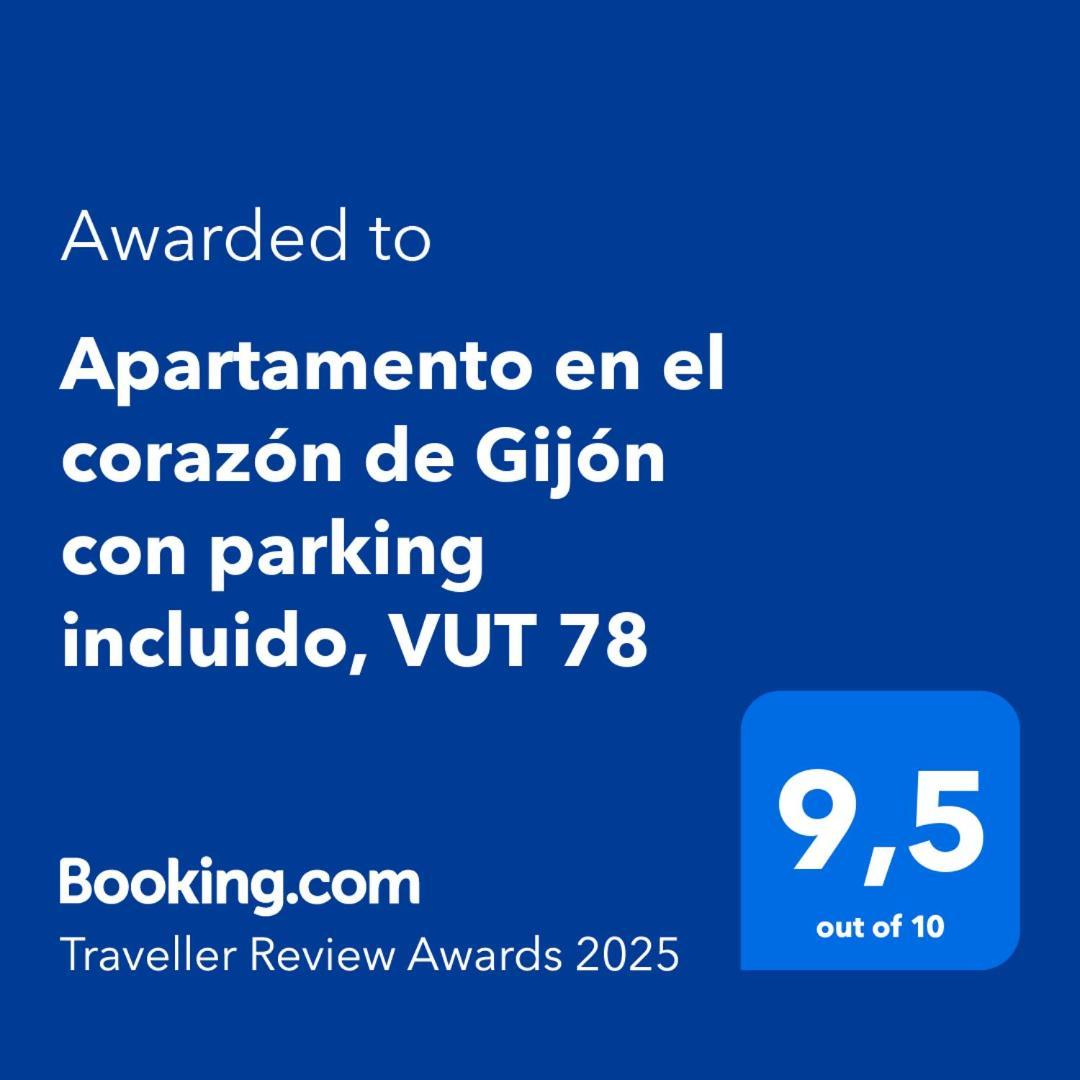 Apartamento En El Corazon De Gijon Con Parking Incluido, Vut 78 ภายนอก รูปภาพ